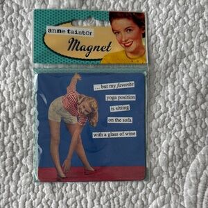 Anne Taintor Magnet with Retro Design